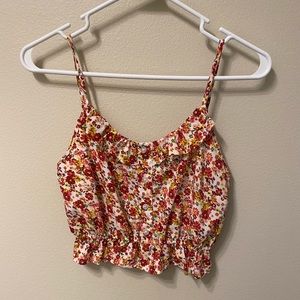Floral Crop Top